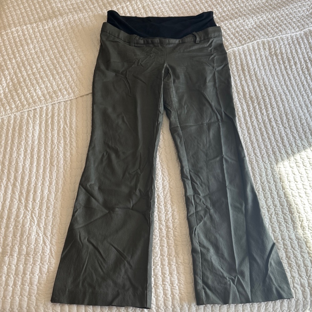 Maternity Pietro Brunelli Brad pants. Dark green. Size small. Great condition.